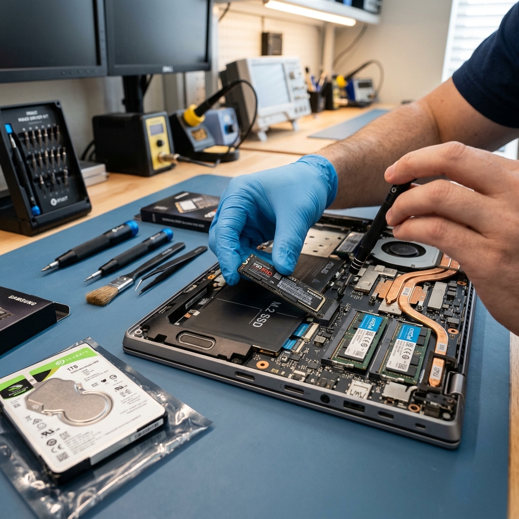 SSD yükseltme projesi